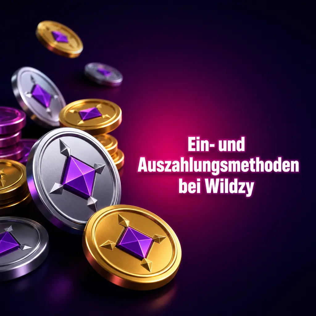 Zahlungsmethoden bei Wildzy: Visa, Mastercard, Amex, Bitcoin, Ethereum, giropay und SOFORT verfügbar