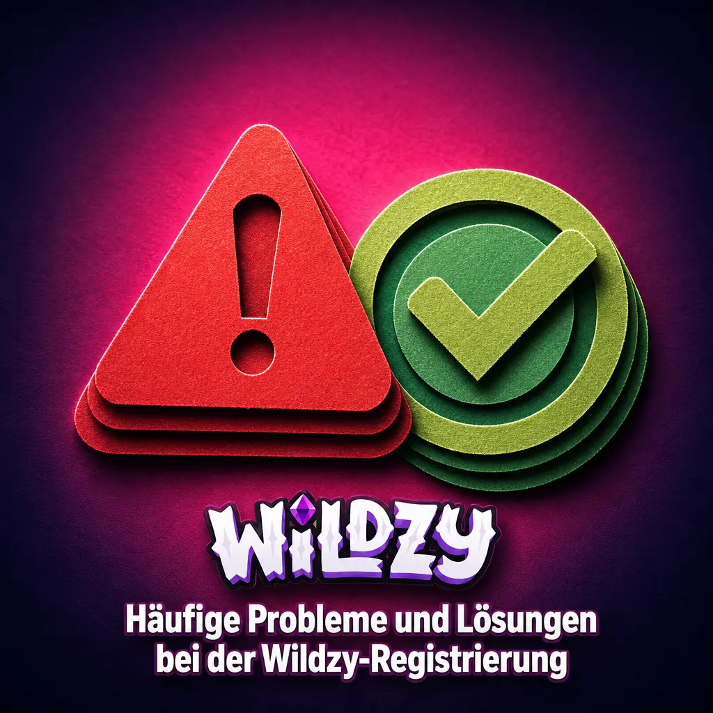Wildzy-Registrierung: Lösungen für häufige Probleme wie SMS-Code, E-Mail-Fehler und geografische Einschränkungen