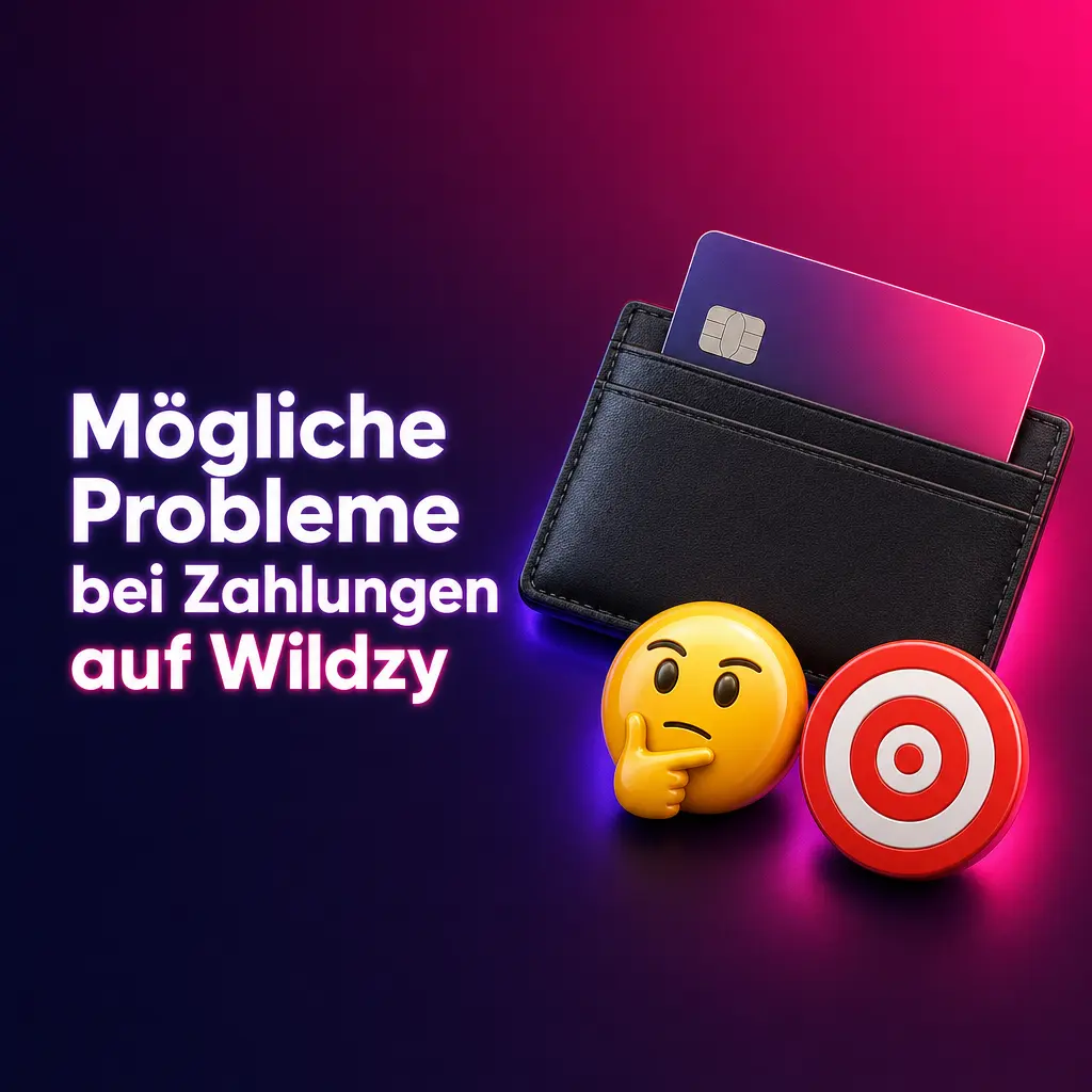 Wildzy Zahlungsprobleme: Einzahlung abgelehnt, Auszahlung verzögert, Konto nicht verifiziert – Lösungen im Überblick