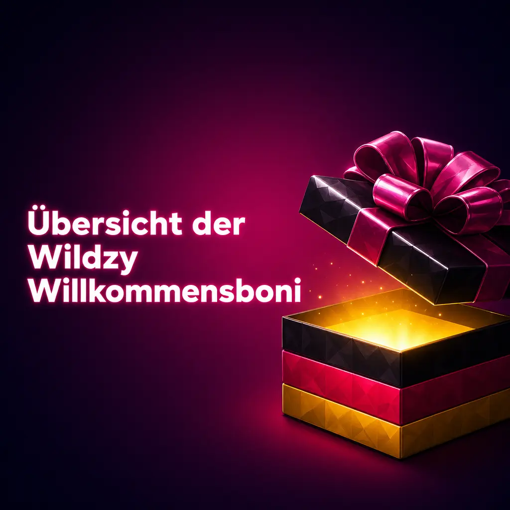 Wildzy Willkommensboni Übersicht: Slots 600%, Casino 200%, Sportwetten 100% mit Umsatzbedingungen