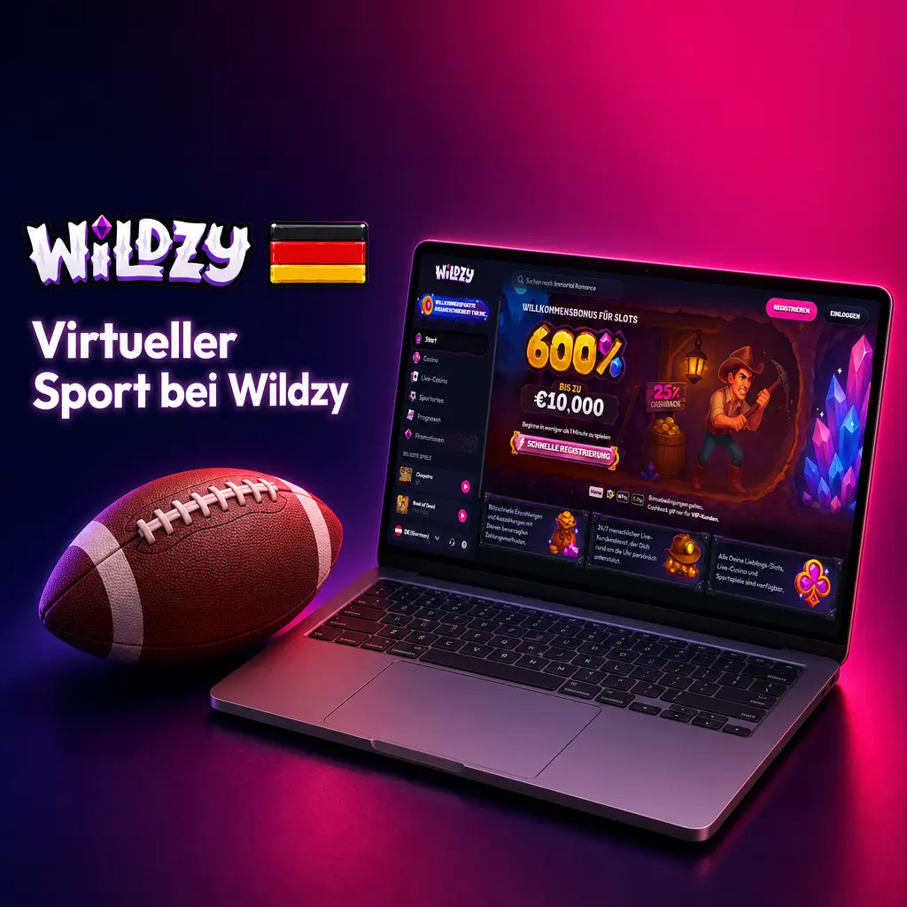 Virtueller Sport bei Wildzy – Fußball, Basketball, Pferderennen & mehr rund um die Uhr verfügbar