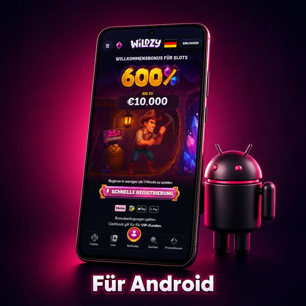 Wildzy Android-App APK-Download und Installation auf Android 5.0 Smartphones und Tablets