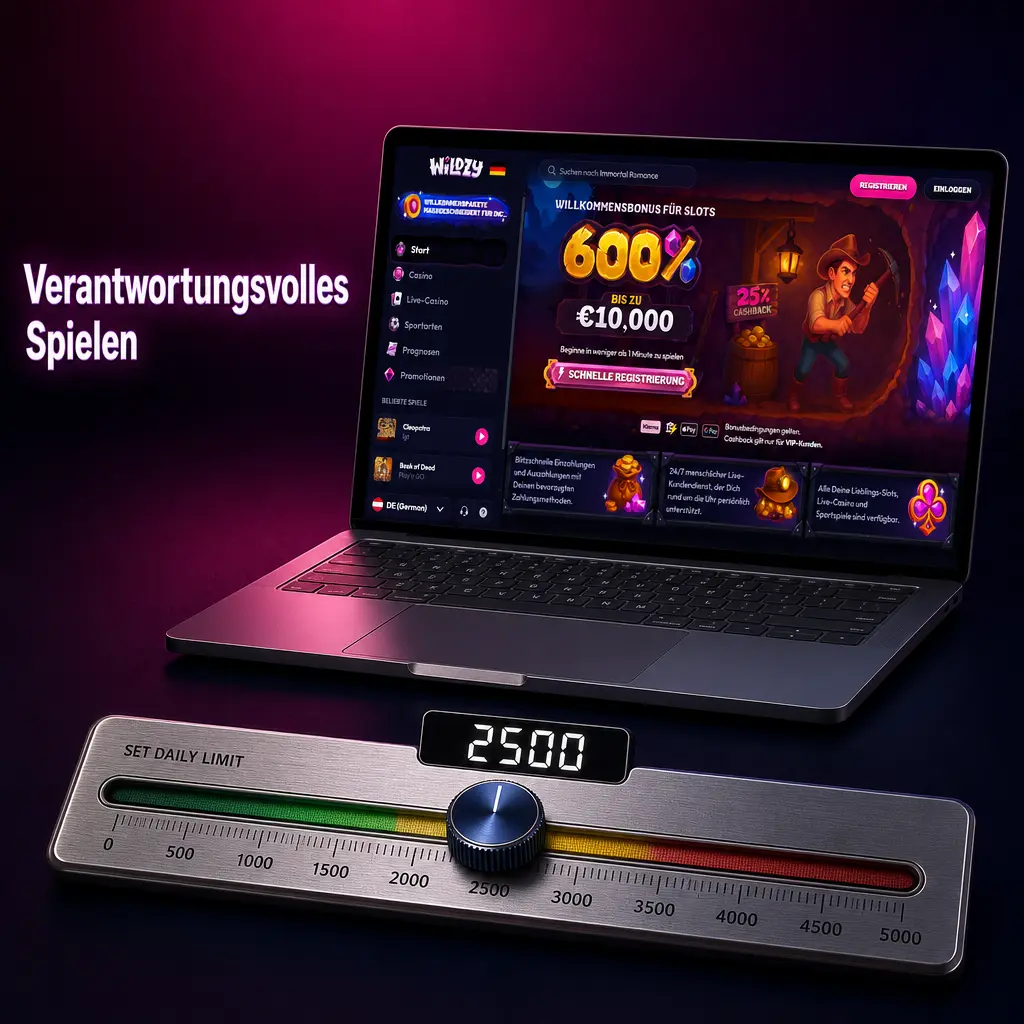 Wildzy Verantwortungsvolles Spielen – Schutzwerkzeuge wie Einzahlungslimits und Selbstausschluss für Spieler